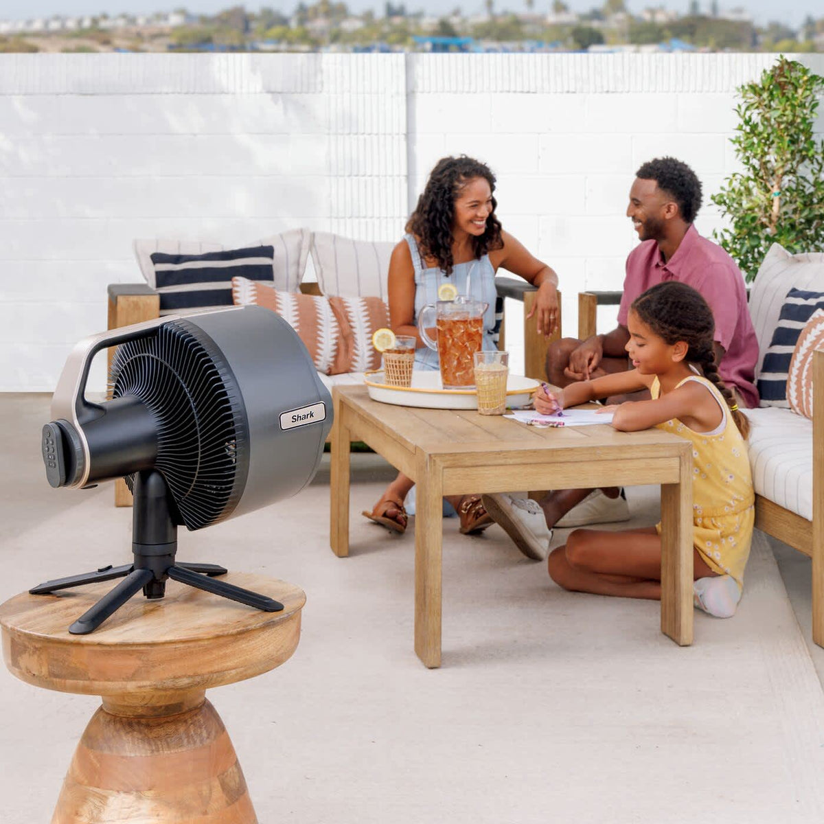 Shark FlexBreeze Pro Mist système de ventilation et de brumisation d’intérieur et d’extérieur