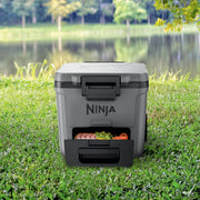 Ninja Frostvault 28 L Glaciere Roulante Avec Zone Seche Gris Ardoise Fb230eugy