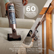 Aspirateur balai sans fil Shark PowerDetect Speed Collection Luxe Clean & Empty - Marron Noisette