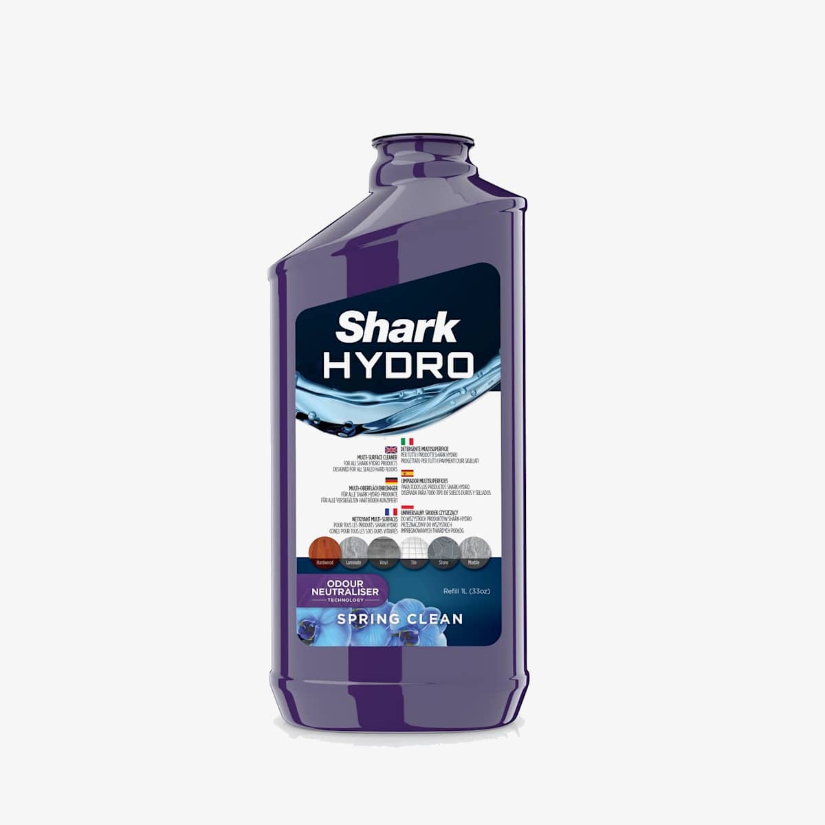 Recharge de nettoyant multi-surfaces Shark HydroVac 1 L