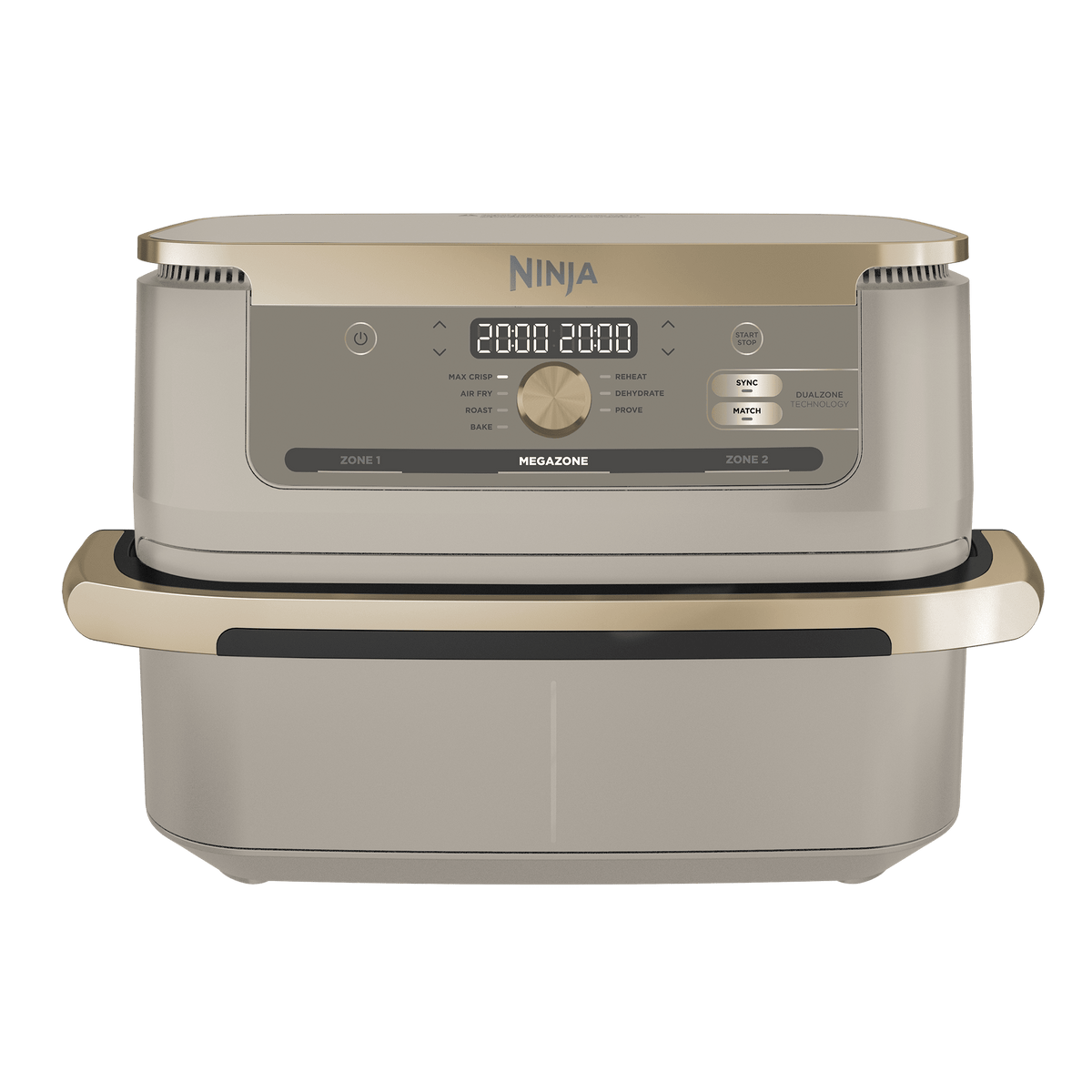Air Fryer Ninja Foodi Flex, 10.4L, 7-en-1 – Beige/Or