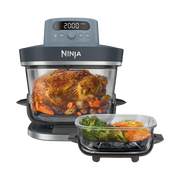 Air Fryer en verre Crispi Pro, 7-en-1 – Bleu Foncé