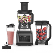 Robot De Cuisine 3 En 1 Ninja 1200 W Avec Bol 21 L Et Technologie Auto Iq