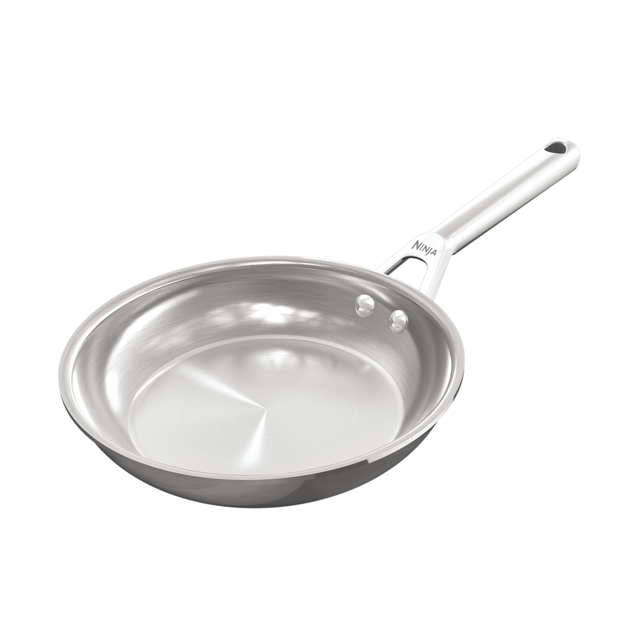 Poele A Frire Ninja Everclad En Acier Inoxydable De 28 Cm C90028eui