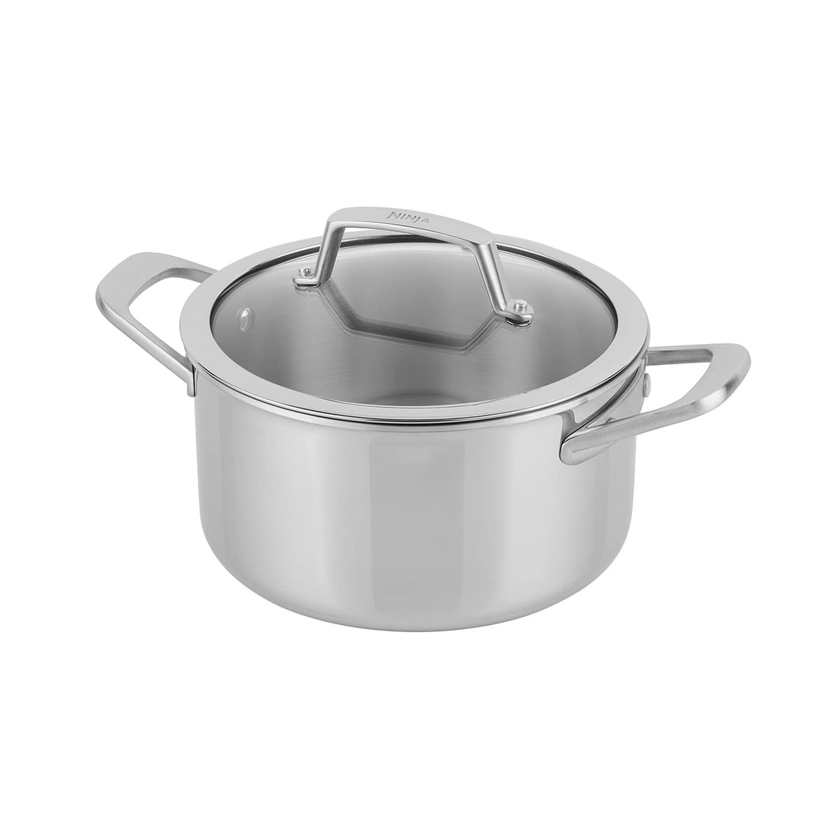 Marmite En Acier Inoxydable Ninja Everclad 22 Cm Avec Couvercle