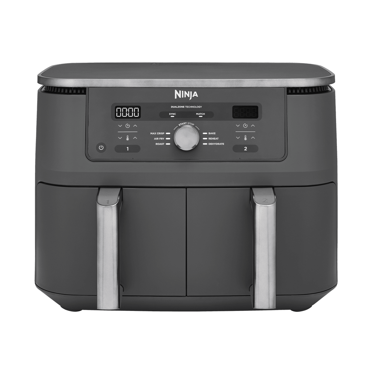 Air Fryer Ninja DualZone, 9.5L, 6-en-1 – Noir