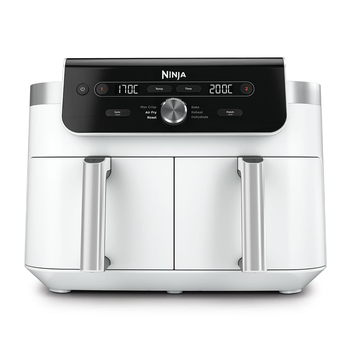 Air Fryer Ninja DualZone MAX, 9.5L, 6-en-1 – Blanc