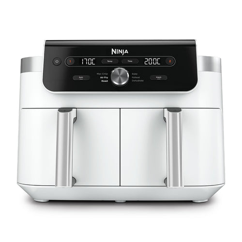 Air Fryer Ninja DualZone MAX, 9.5L, 6-en-1 – Blanc