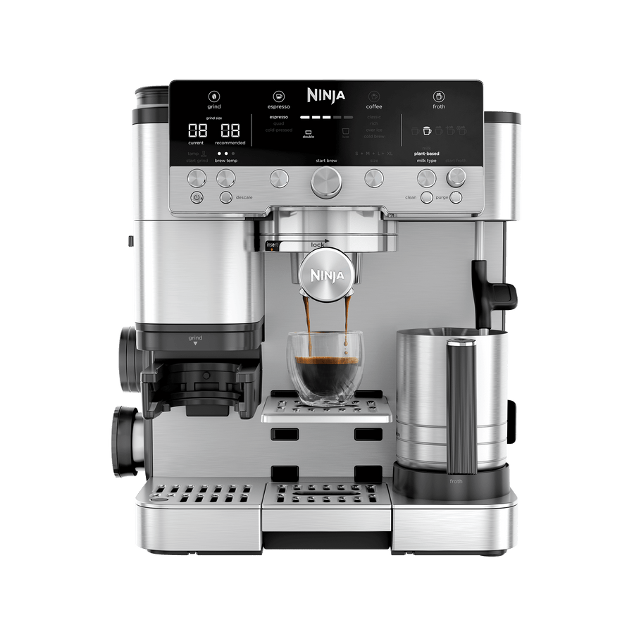 Machine à café semi-automatique Ninja Luxe Café Premier Plus - Argent
