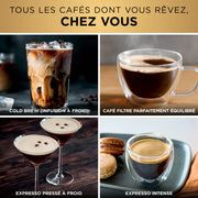 Machine à café semi-automatique Ninja Luxe Café Premier Plus - Argent