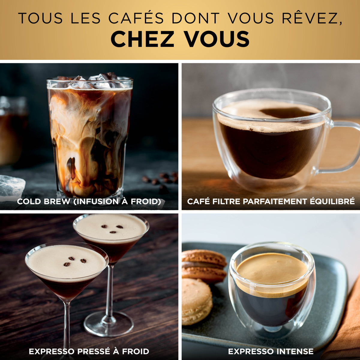 Machine à café semi-automatique Ninja Luxe Café Premier Plus - Argent