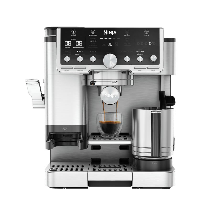 Machine A Espresso Ninja Luxe Cafe Pro Avec Broyeur Conique Integre Es701eu