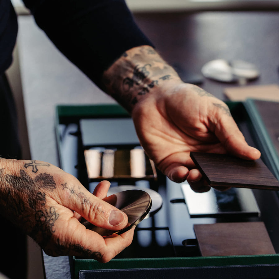 Machine A Cafe Semi Automatique Ninja Luxe Cafe Pro Edition Limitee David Beckham   Noir Or