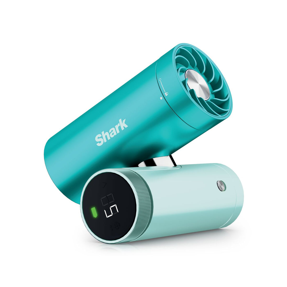Ventilateur portable 3-en-1, brumisateur et plaque refroidissante Shark ChillPill - Marron glacé