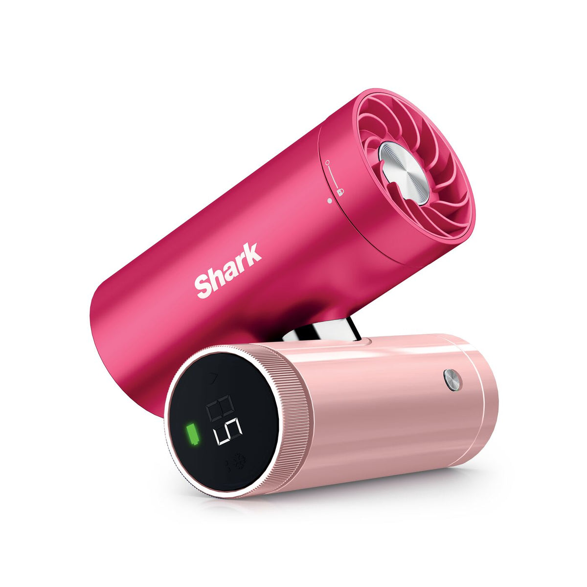 Ventilateur portable 3-en-1, brumisateur et plaque refroidissante Shark ChillPill - Marron glacé