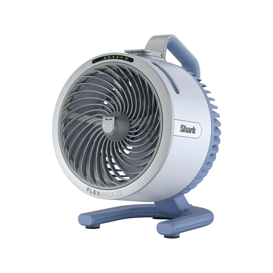 Ventilateur portable avec brume Shark FlexBreeze HydroGo – Bleu