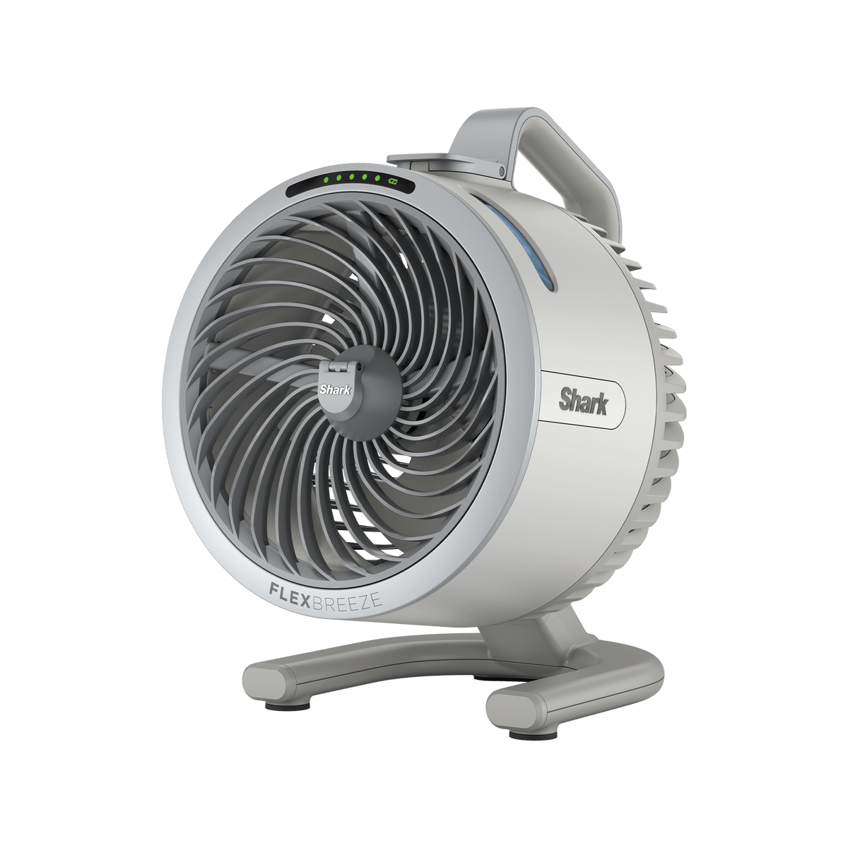 Ventilateur portable avec brume Shark FlexBreeze HydroGo – Gris