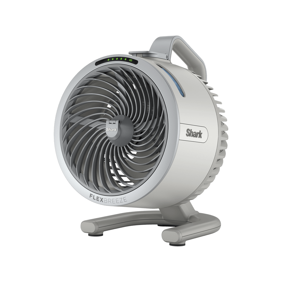 Ventilateur portable avec brume Shark FlexBreeze HydroGo – Gris