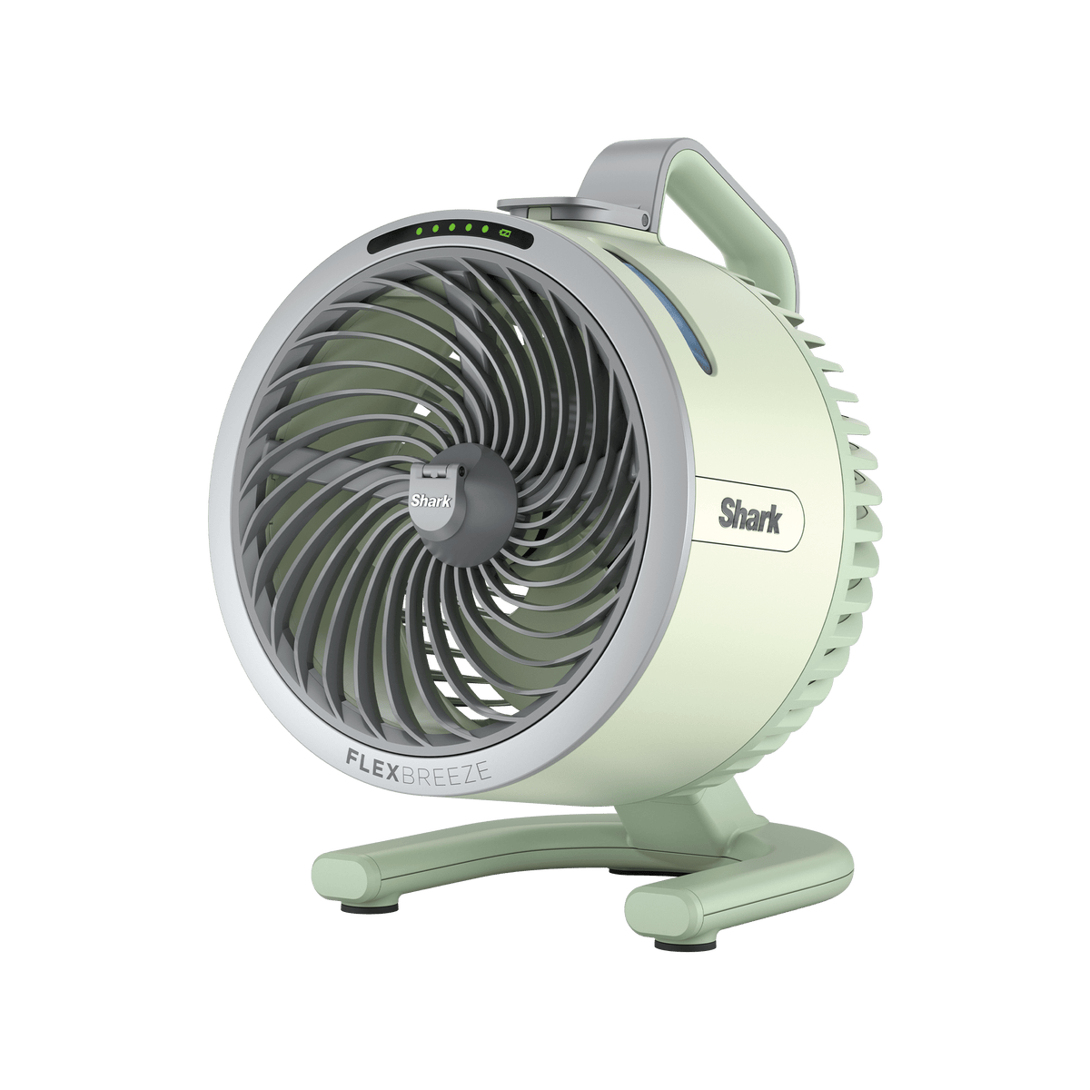 Ventilateur portable avec brume Shark FlexBreeze HydroGo – Vert