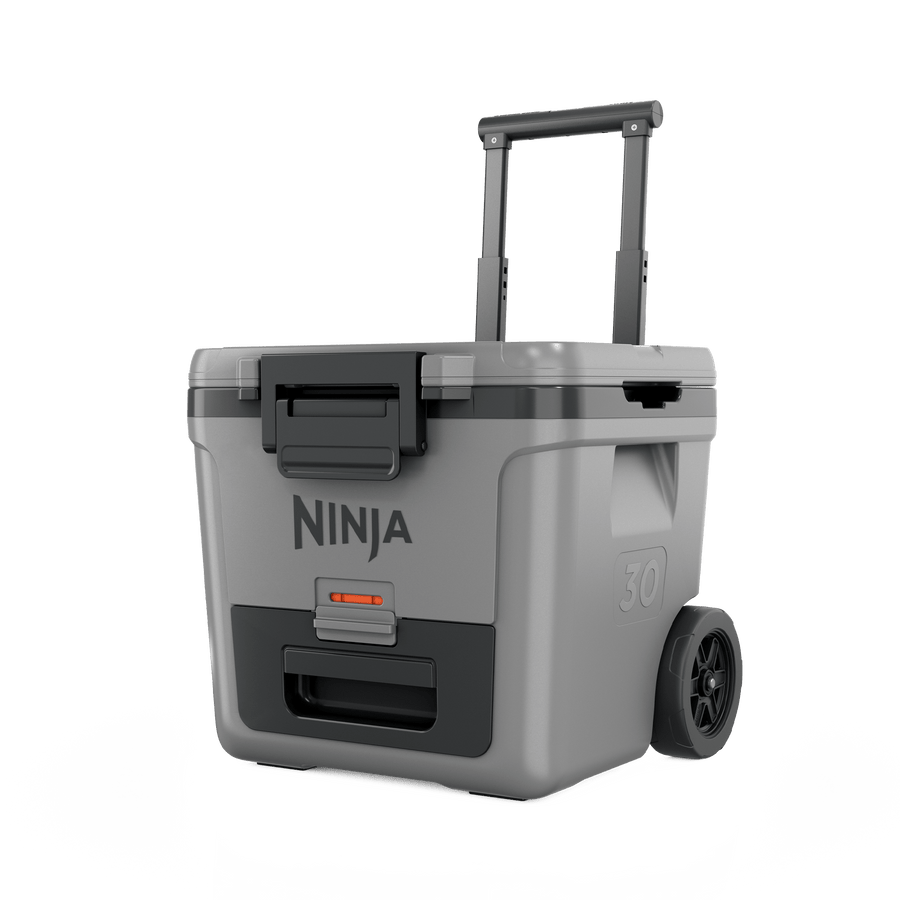 Ninja Frostvault 28 L Glaciere Roulante Avec Zone Seche Gris Ardoise Fb230eugy