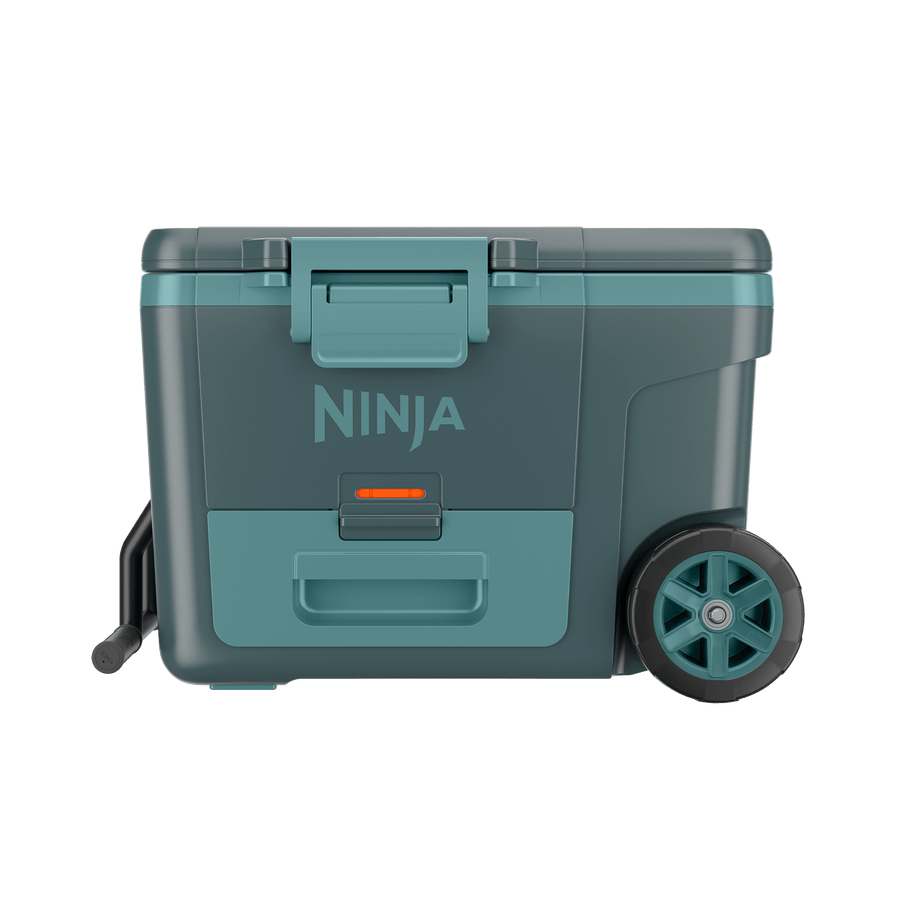 Glaciere A Roulettes Ninja Frostvault 42%C2%A0l Avec Dry Zone   Vert De Gris