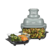 Air fryer en verre Ninja CRISPi, 4-en-1 – Vert sauge