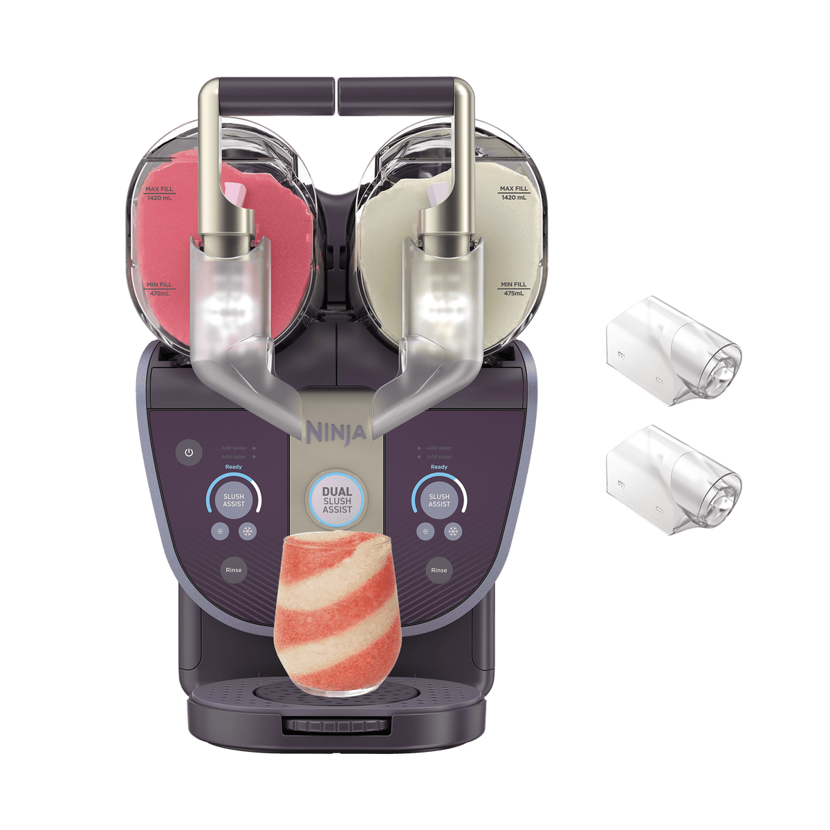 Machine A Granites Et Boissons Glacees Ninja Slushi Twist   Vert