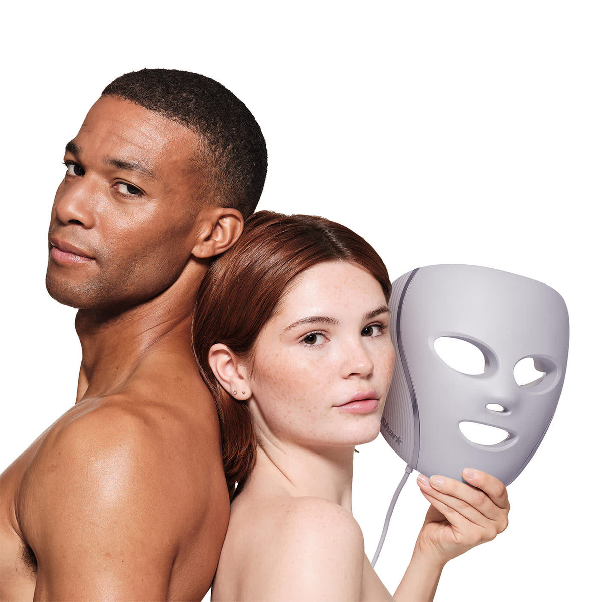 Masque LED Shark CryoGlow avec rafraîchissement du contour des yeux - Bleu Givré