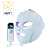 Masque LED Shark CryoGlow avec rafraîchissement du contour des yeux - Bleu Givré