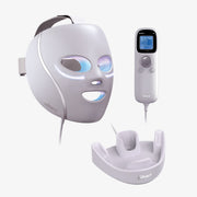 Pack Masque LED CryoGlow Shark avec rafraîchissement du contour des yeux et Stand de recharge