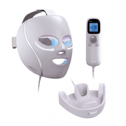 Pack Masque LED CryoGlow Shark avec rafraîchissement du contour des yeux et Stand de recharge