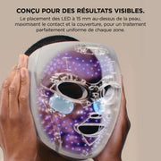 Pack Masque LED CryoGlow Lilas et Styler & Sèche-Cheveux FlexStyle Cerise Noire