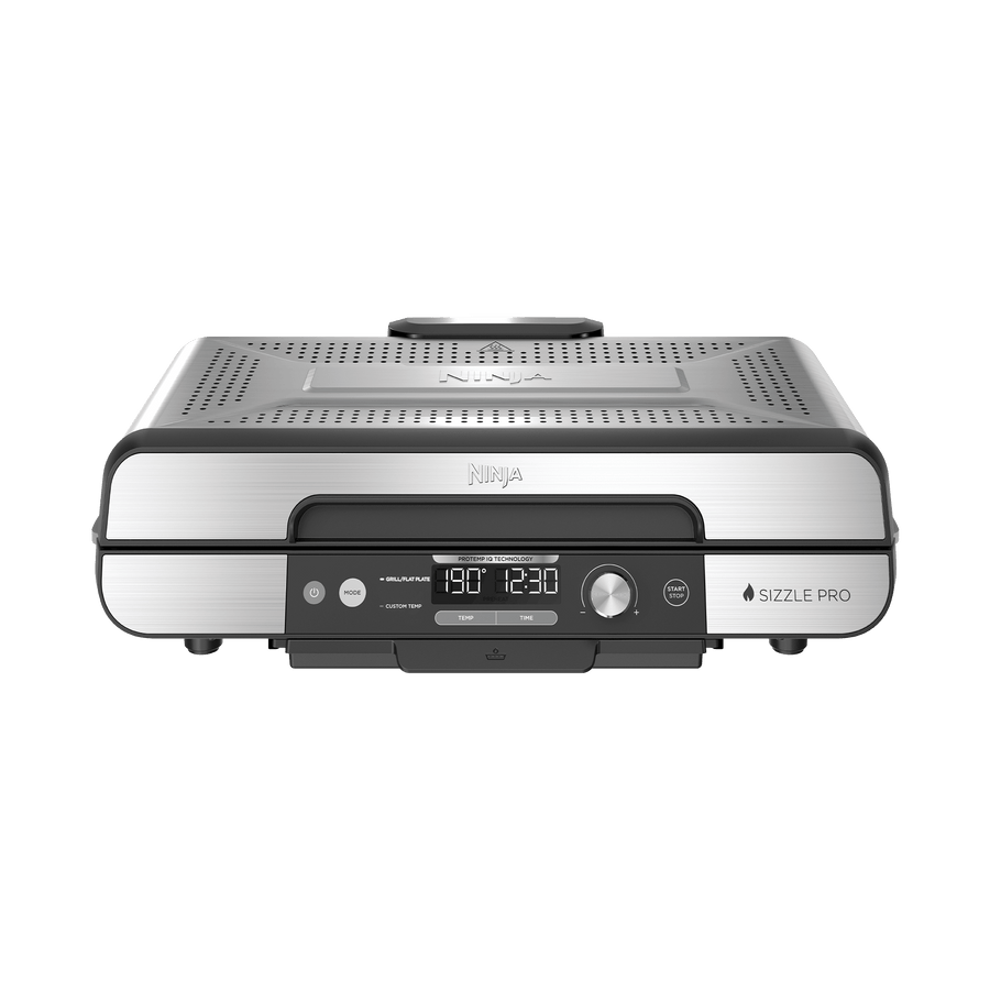 Grill Et Plancha Xl Dinterieur Ninja Sizzle Pro Avec Revetement Antiadhesif Gx101eu