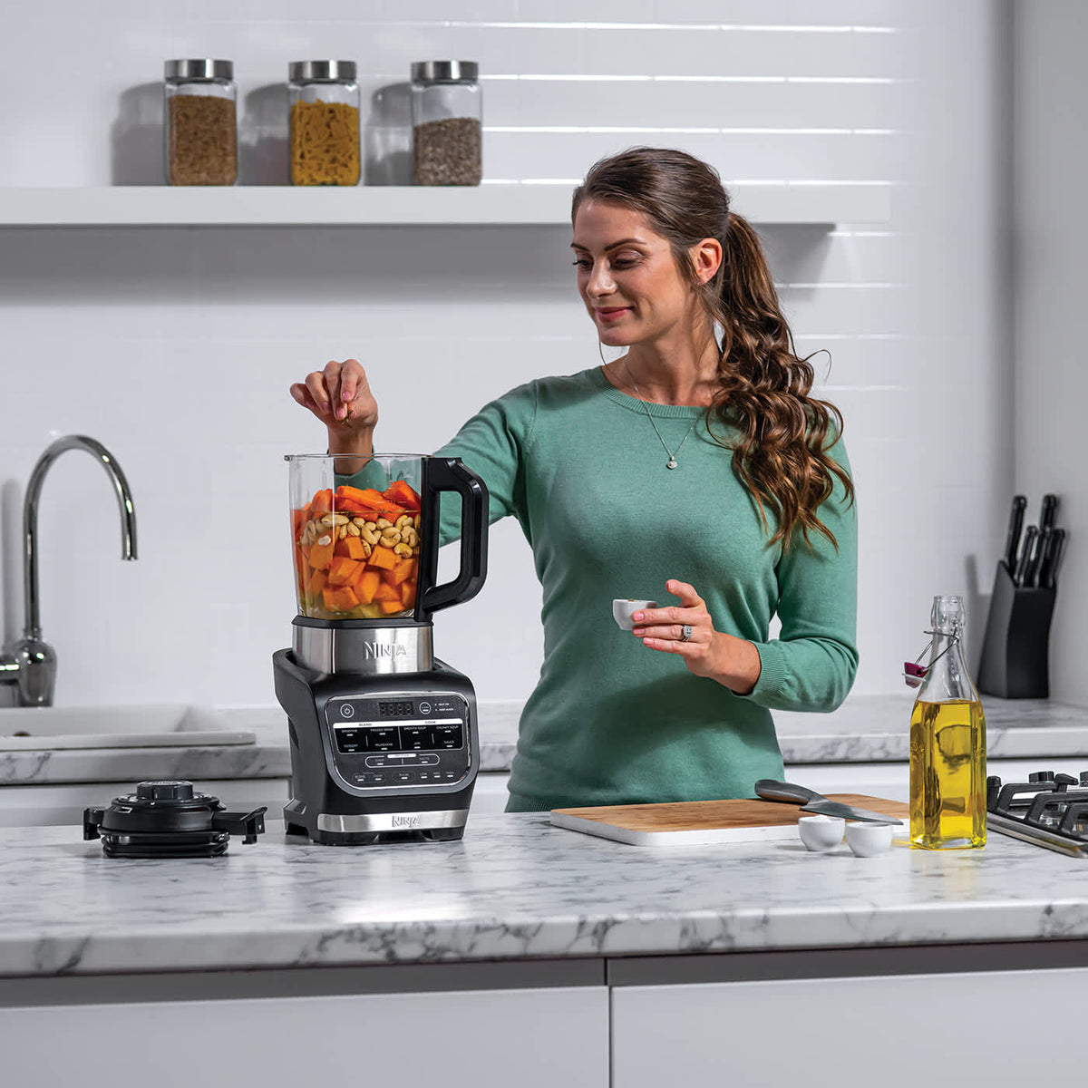 Blender Et Robot A Soupe Ninja Foodi   Noir