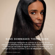 Brosse soufflante Shark Glossi 2-en-1 séchage et lissage – Éclat d'or