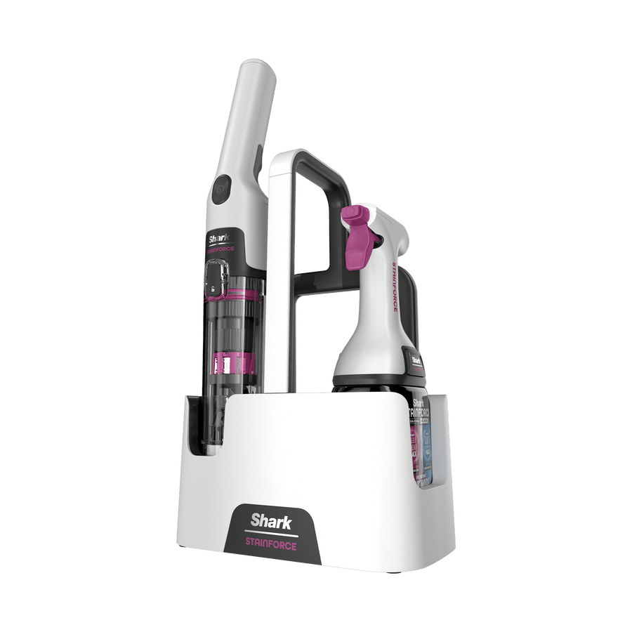 Shark StainForce - Shampouineuse Détacheur Portable Sans Fil pour Tapis, Canapé, Voiture et Tissus d'Ameublement