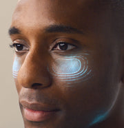 Masque LED Shark CryoGlow avec rafraîchissement du contour des yeux - Bleu Givré