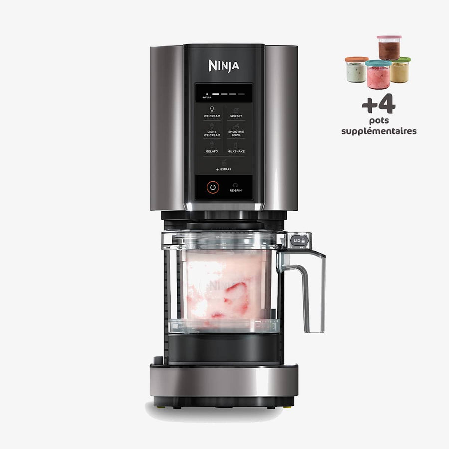 Pack Machine A Glace Ninja Creami 7 En 1 Et 6 Pots