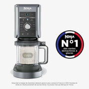 Machine A Glace Ninja Creami Deluxe 10 En 1 Glaces Sorbets Et Gelato Maison