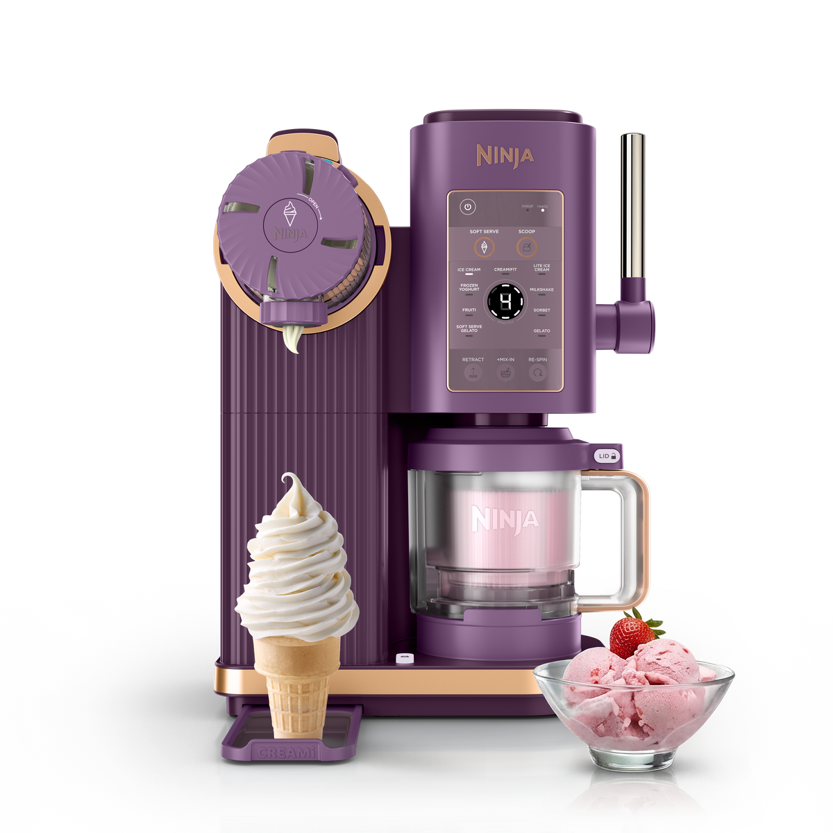 Machine A Glaces Et Glaces A Litalienne 13 En 1 Ninja Creami Scoop Swirl
