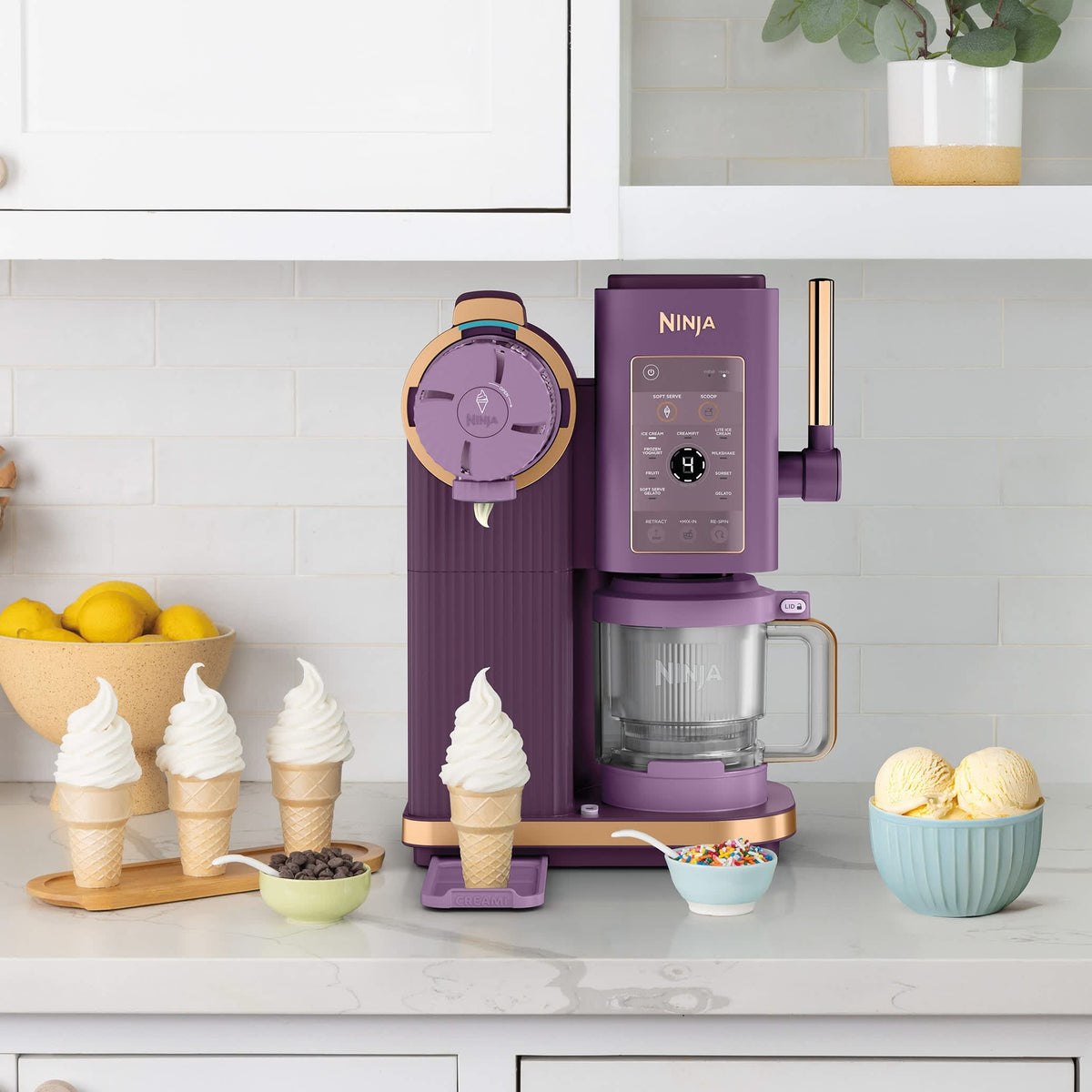 Machine A Glaces Et Glaces A Litalienne 13 En 1 Ninja Creami Scoop Swirl