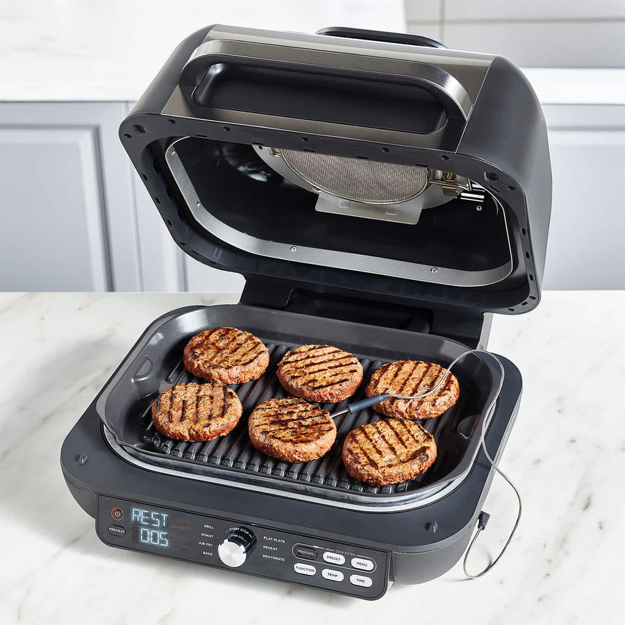 Grill Dinterieur Plancha Et Air Fryer Ninja Foodi Max Pro 76 L Ag651eu