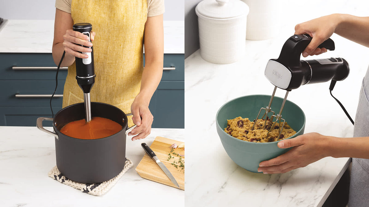 Mixeur Plongeant 3 En 1 Ninja Foodi Power Nutri 850 W