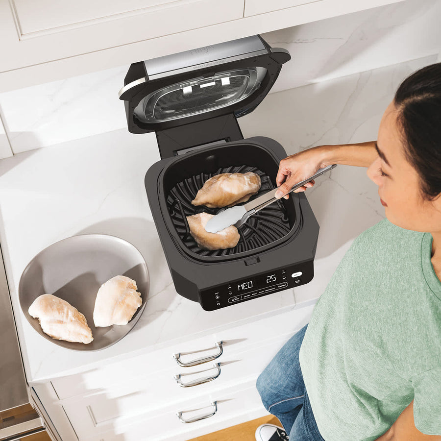 Grill Et Air Fryer 5 En 1 Ninja Foodi 38 L Noir Eg351eu