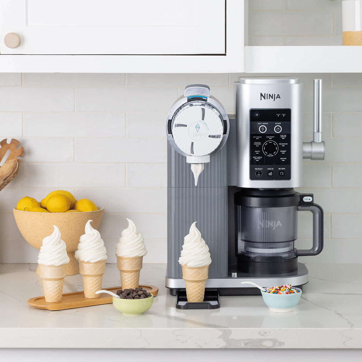 Machine A Glaces Et Glaces A Litalienne 13 En 1 Ninja Creami Scoop Swirl