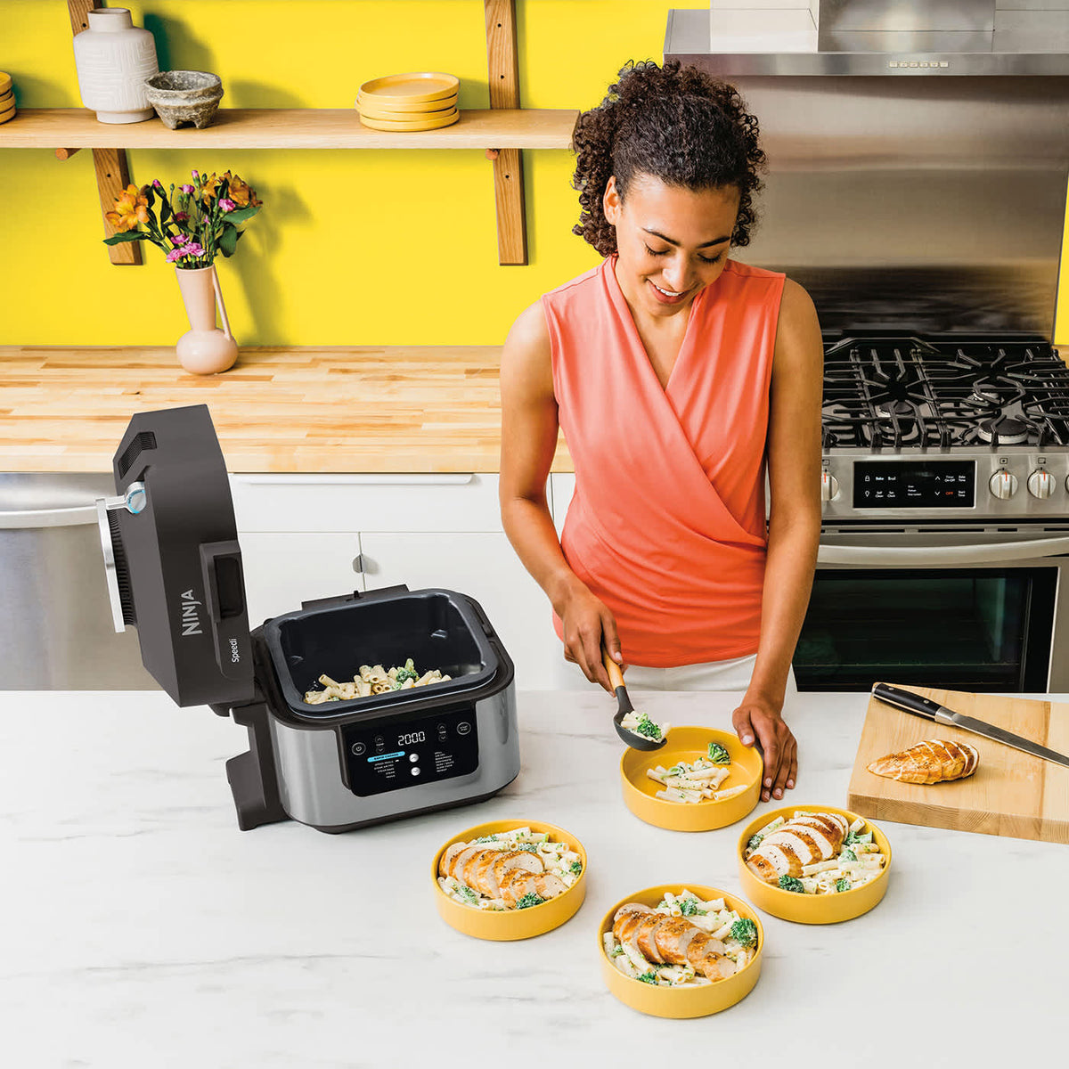 Multicuiseur Rapide Et Air Fryer Ninja Speedi 12 En 1 5.7 L   Noir