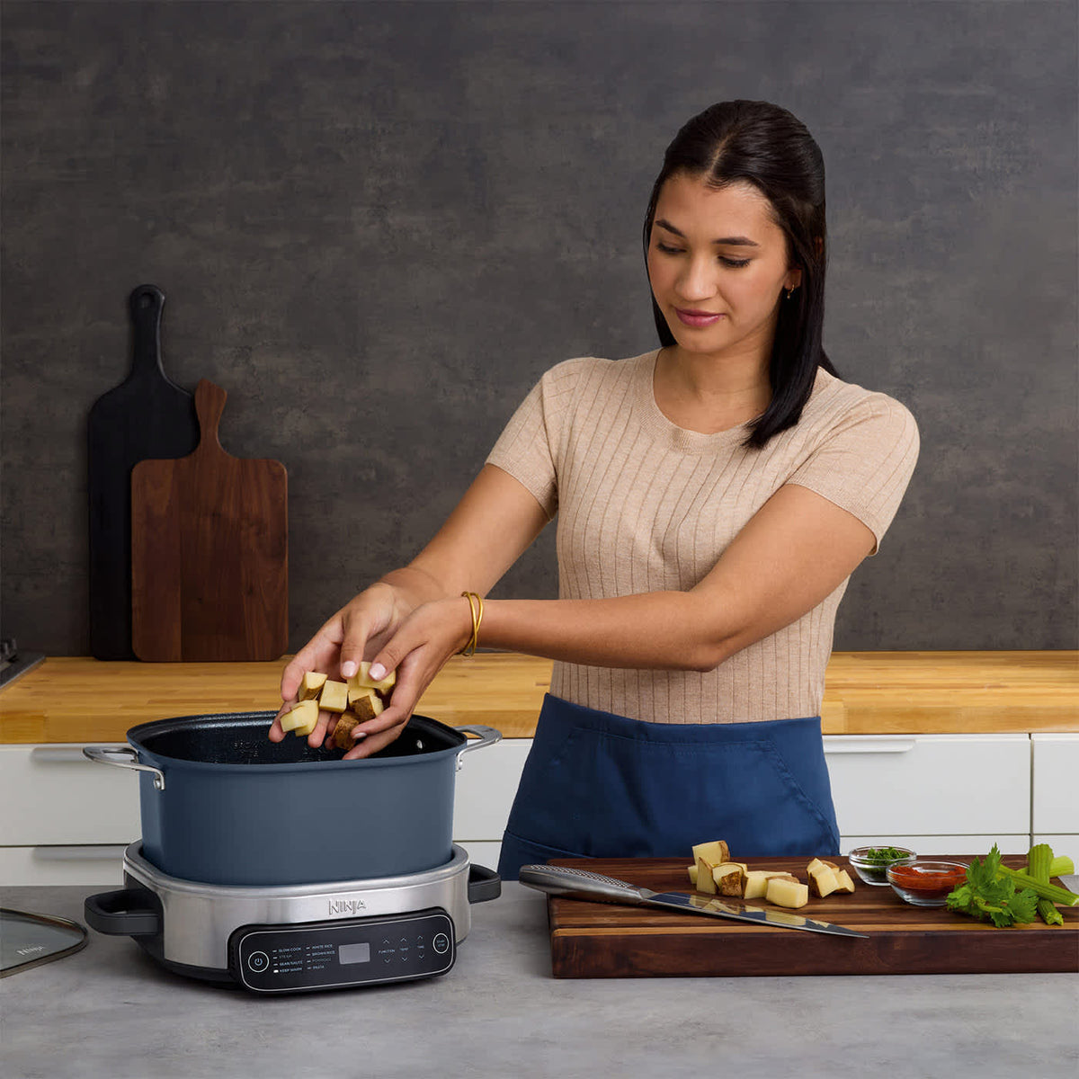 Multicuiseur Et Mijoteuse Ninja Possiblecooker 8 En 1 6l