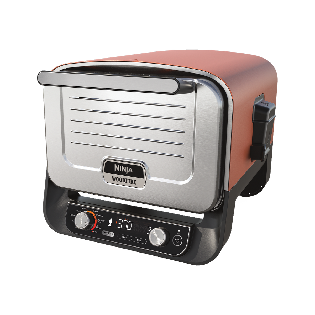 Four d'extérieur Ninja Woodfire 8-en-1 – Pizza, Grillades, Fumage et Air Fry OO101EU