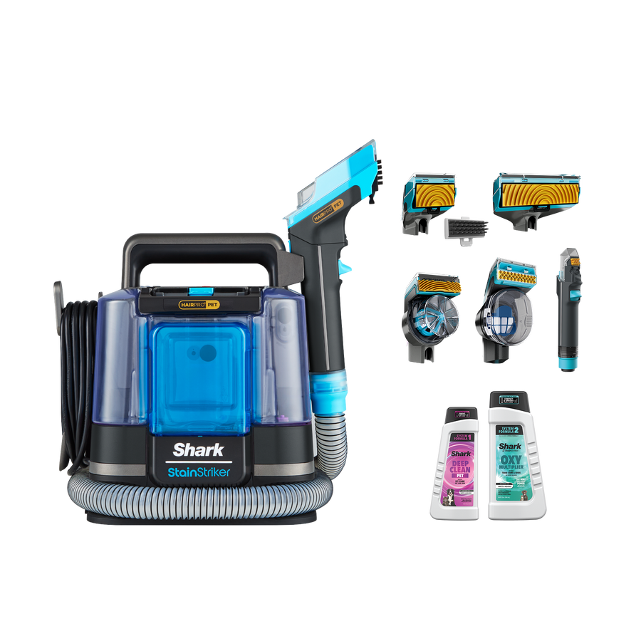 Shark StainStriker HairPro Pet - Shampouineuse Nettoyeur Détacheur Tapis, Canapé & Animaux