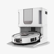 Robot aspirateur et laveur Shark ThermaCharged PowerDetect avec séchage à chaud – Blanc